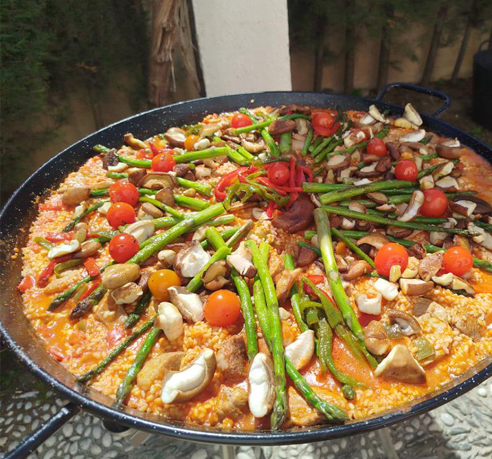 catering de paella a domicilio